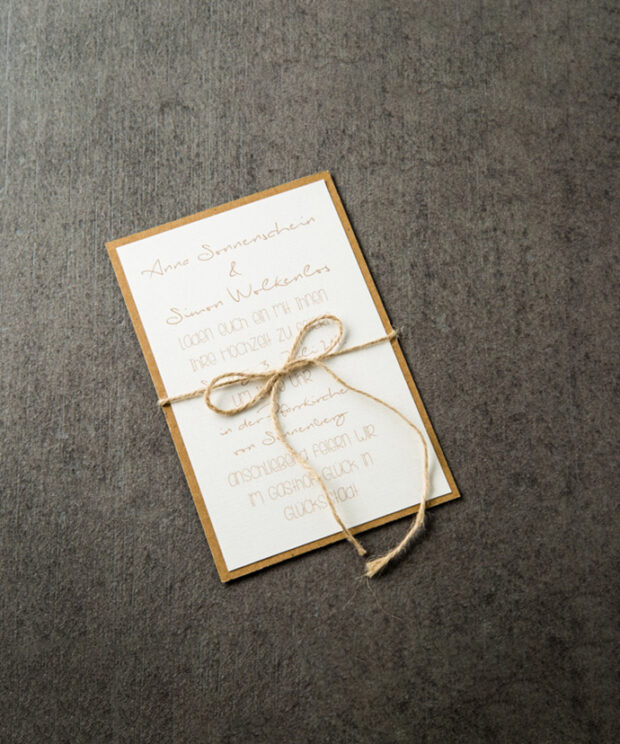 Hochzeitseinladung E013