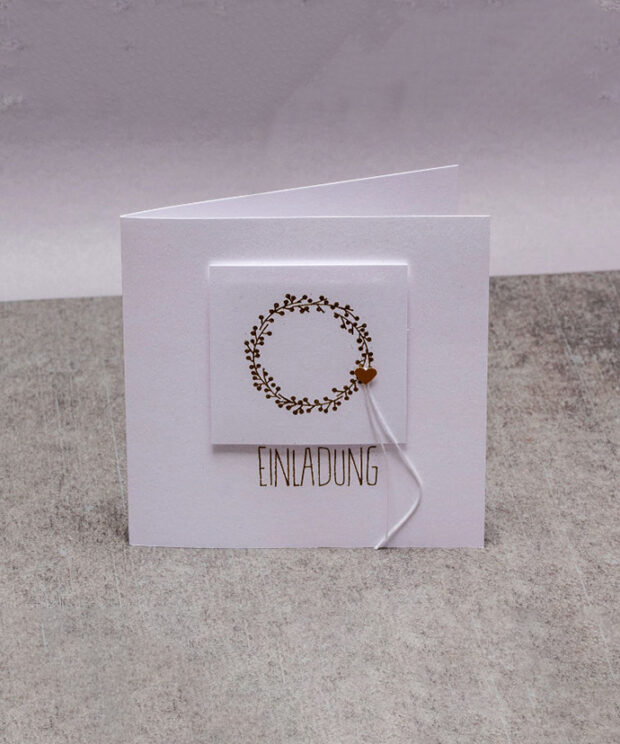 Hochzeitseinladung E051