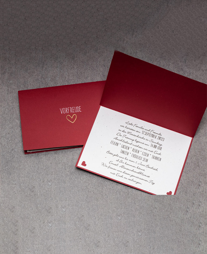 Hochzeitseinladung E052