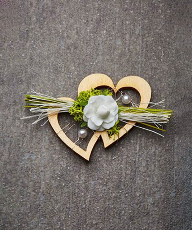 Hochzeitsanstecker H018
