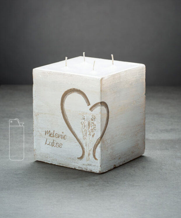 Hochzeitskerze Monika Kaltseis Peuerbach Österreich