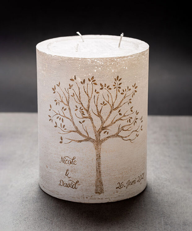 Hochzeitskerze Landhaus Monika Kaltseis