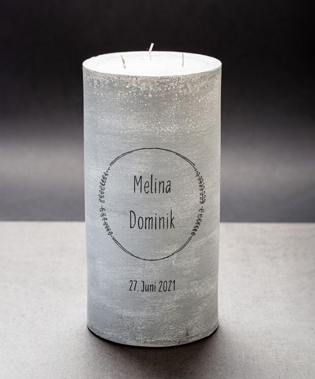 Hochzeitskerze K042