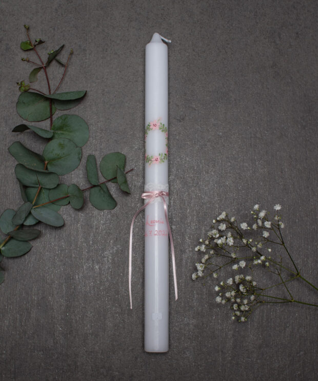 Taufe Taufkerze Hl Taufe Kommunionkerze Monika Kaltseis